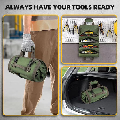 Portable Foldable Tool Storage Bag