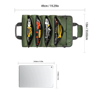 Portable Foldable Tool Storage Bag