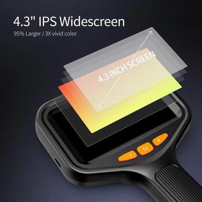 Handheld Borescope Tool with Large LCD Screen