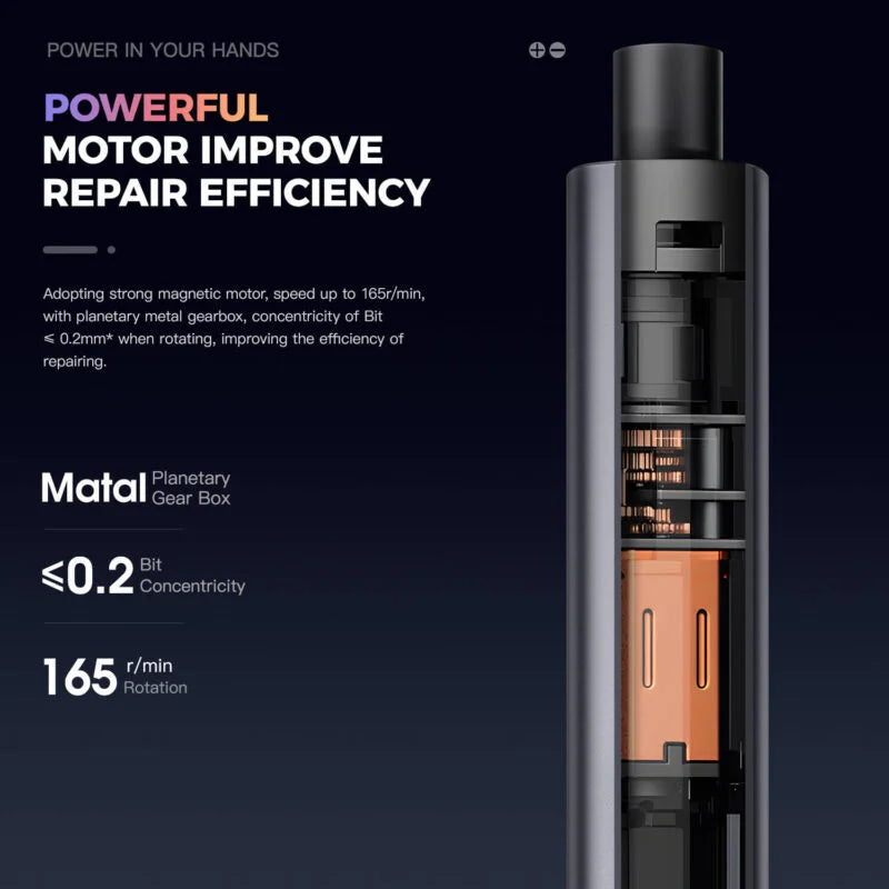 Precision Electric 62 in 1 Screwdriver Set