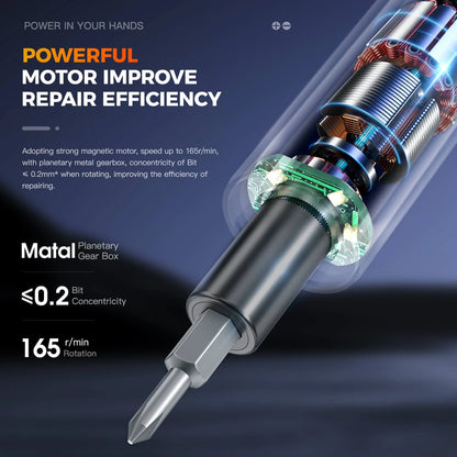 Precision Electric 62 in 1 Screwdriver Set