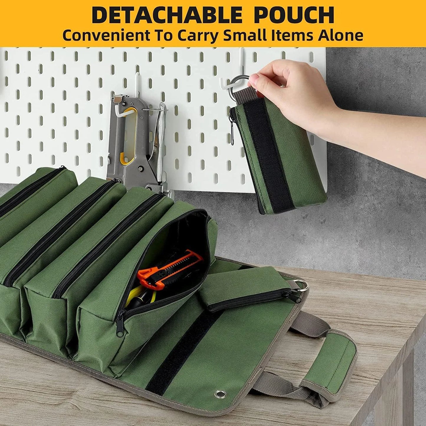 Portable Foldable Tool Storage Bag